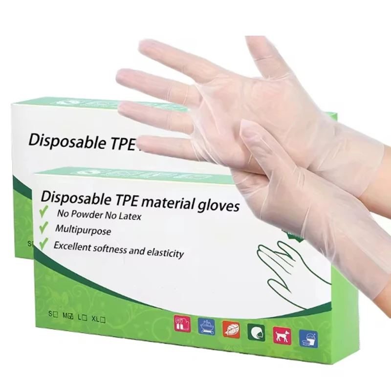 مريلة قفازات للاستعمال مرة واحدة: مقاومة للماء ومضادة للبقع لقص الشعر والطلاء والطبخ والإناء الساخن والمطاعم والشواء ومعدات مريحة للاستعمال مرة واحدة