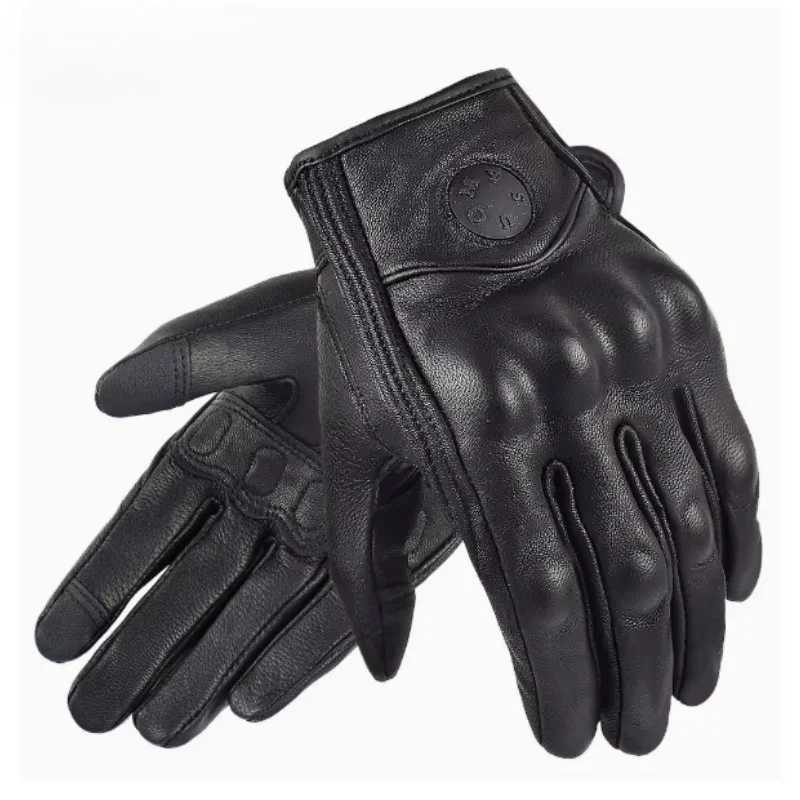 Motocross Gloves Yellow Pink Motorcycle Gloves Men Women Touch Screen Motorcyclist Riding Gloves Retro Breathable Motorbike 5