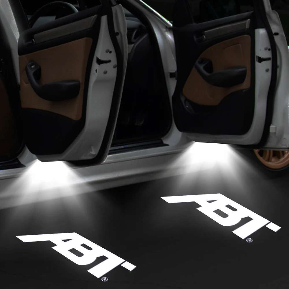 

ABT Badge Door Light LED Projector Courtesy Light For Audi TTS RS3 RS4 RS5 RS7 Q5 Q7 Q3 Q6 A6 A5 A4 A3 A1 A7 A8 Audi Door Light