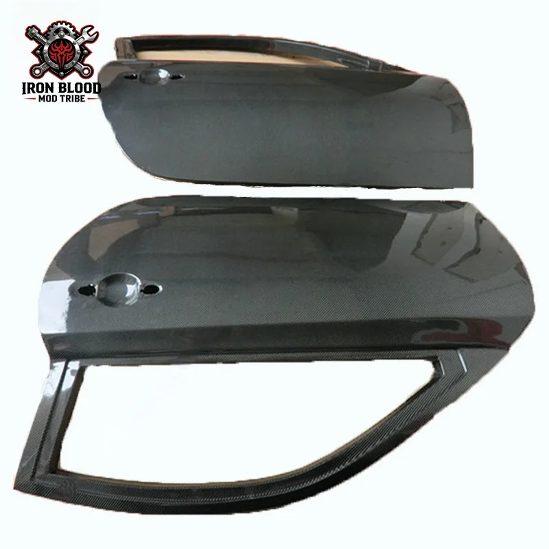 Suitable for Toyota GT86 BRZ carbon fiber car doors, vacuum-formed