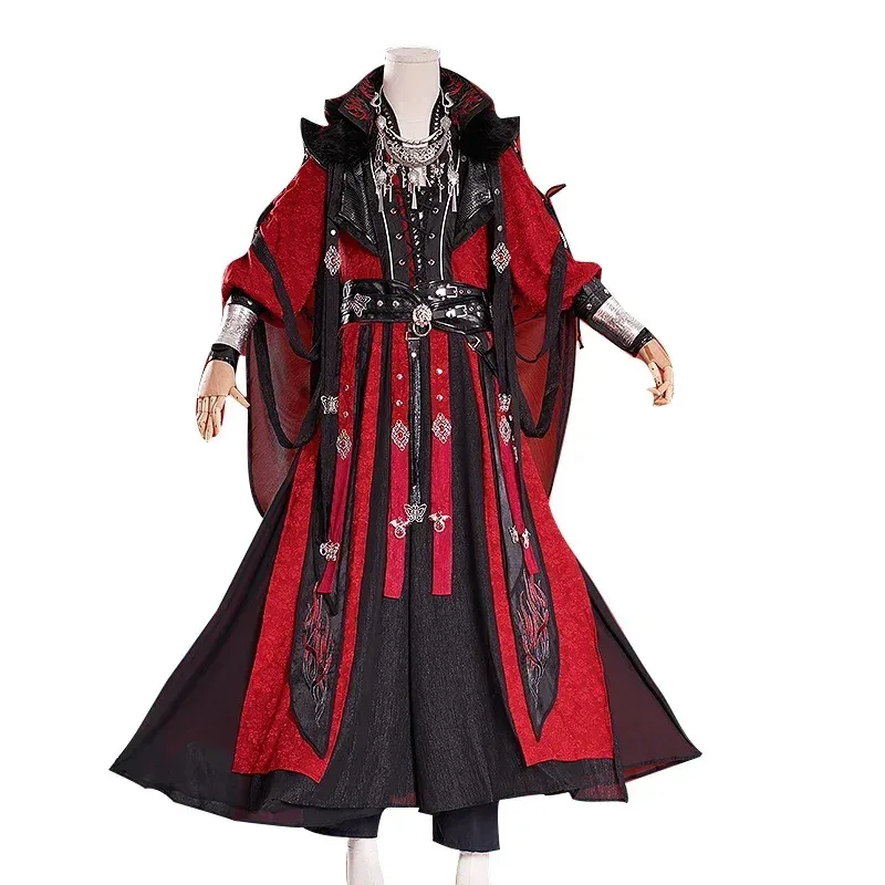 IN STOCK Hua Cheng Cosplay Anime Heaven Official's Blessing DokiDoki-R Huacheng Costume Tian Guan Ci Fu Costume Halloween