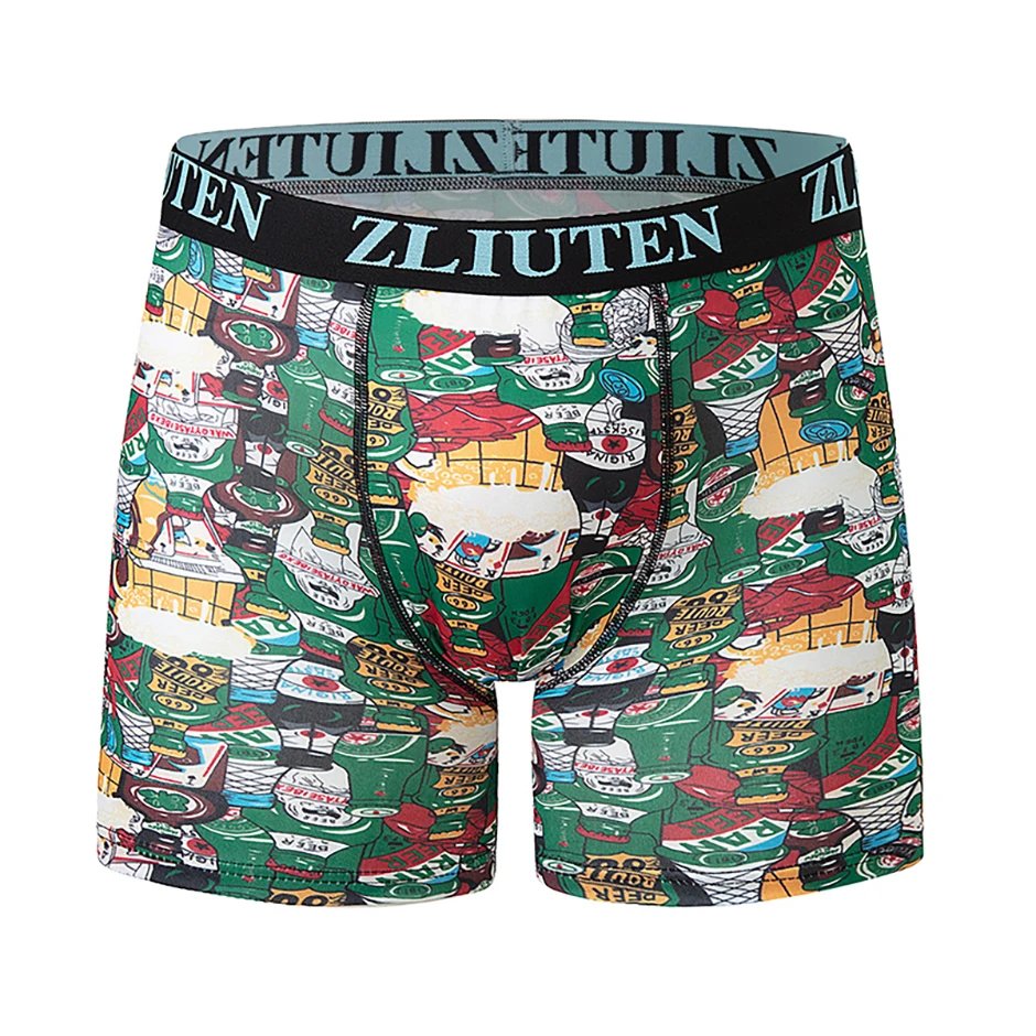 5/10er-Pack Multi-Size-Teenager für Erwachsene, Herren-Boyshort, Freizeit, Sport, Joker, elastische Taille, lange Herrenunterwäsche, kann Eltern-Ch sein – Detail 23