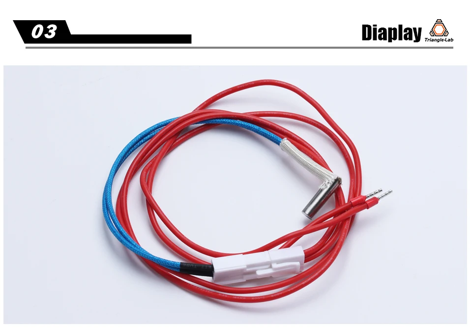 Trianglelab 3D-Drucker 6*20MM L-förmige 90-Grad-Winkel-Heizpatronen mit 100CM 24V 70W Kabel für 3D-Drucker – Detail 20