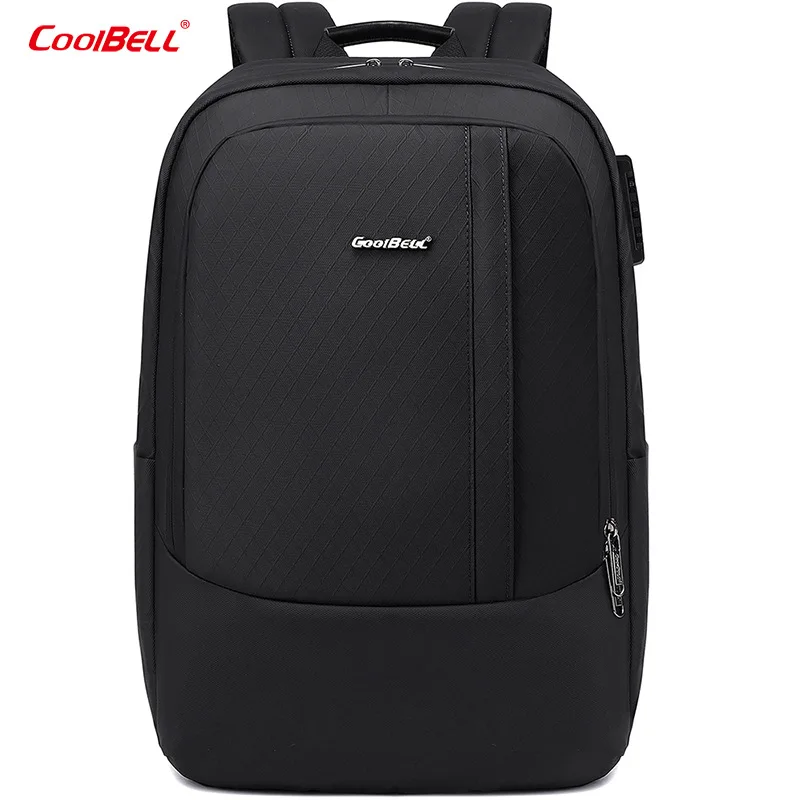 Zaino da uomo Borsa per computer da uomo alla moda Zaini da viaggio di grandi dimensioni di design Laptop da 15,6 pollici per borsa da studente maschio Sport