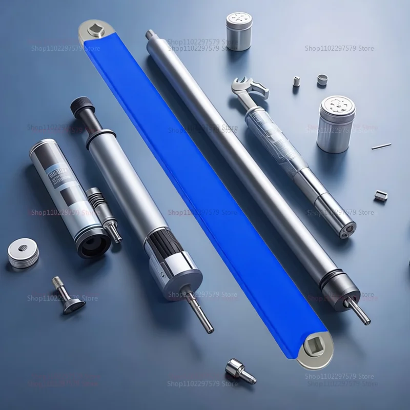 Chiave a cricchetto di estensione versatile con chiave di estensione offset zero multiuso da 1/2", 1/4" e 3/8" per lo strumento di lavoro nello spazio stretto