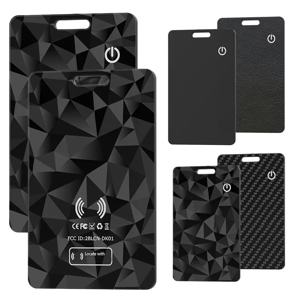 Portafoglio ultrasottile Localizzazione scheda anti-smarrimento Localizzazione Smart Tag GPS per iPhone Trova la mia scheda dispositivo Bluetooth Smart Tag ultra sottile