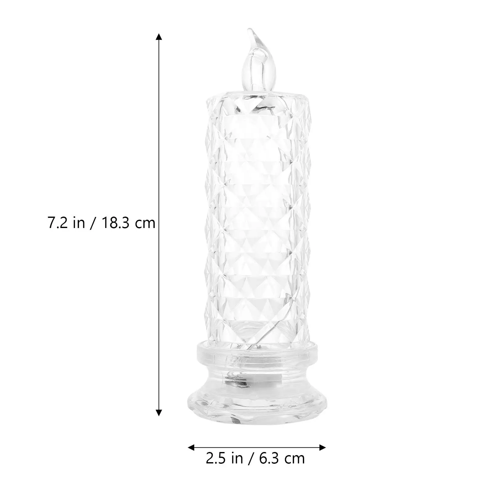 Electronic Light LED Decoration Electric Tea Lights Dream Lamp Realistic Flameless Home Gift LED Wax Simulation Plastic