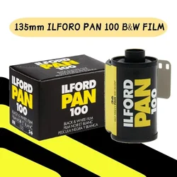 Original ILFORD PAN 100 Black And White Film 36 Exposure/Roll High-Quality 1/3/5/10 Rolls For 135mm Film Camera 35mm Camera