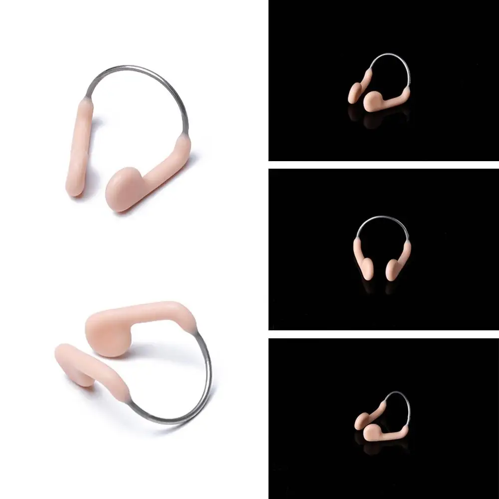 1/2/3pcs Steel Wire Adjustable Durable Water Sports Accessories Nose Clip Swimming equipment Diving Tool