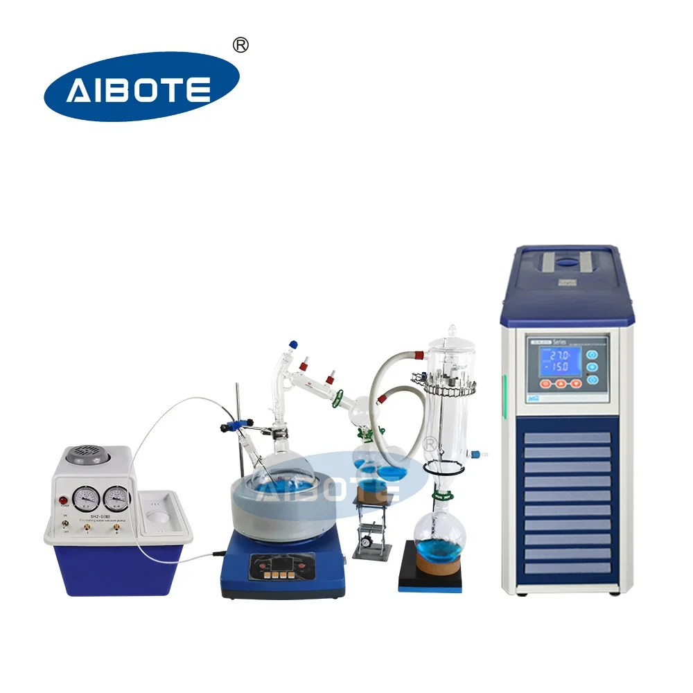 Laboratory equipment digital display essential oil extraction 2L short-course distillation