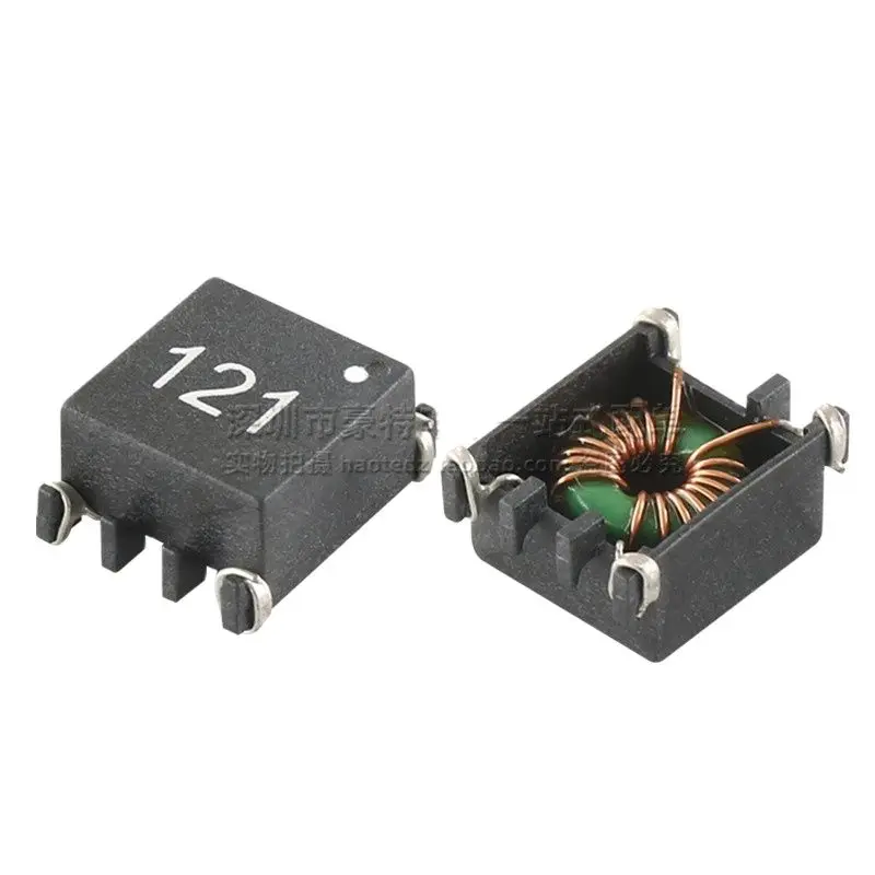 10pcs/ SMD new imported miniature small volume 2A 150UH common mode filter inductor power filter choke coil TC632N-121P-N