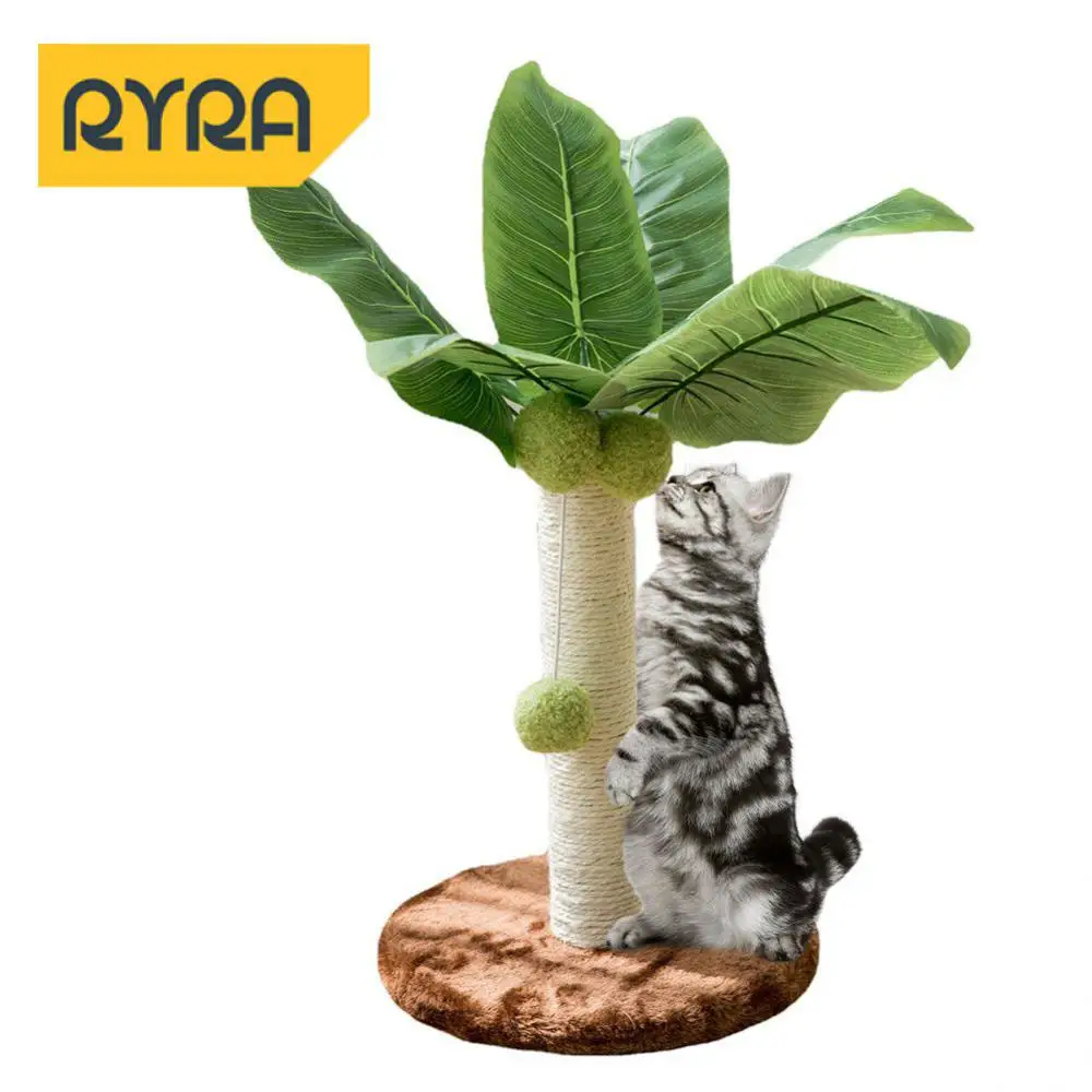 

Cat Scratcher Tree Harmless Natural Brown 25cm Pet Products Claw Scratching Toy Keep Nails Healthy Environmental-friendly