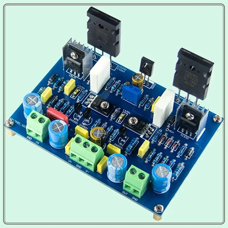 

Reliable-2SC3264 HIFI 120W Power Amplifier Board Refer To The Golden Voice Route Fully Symmetric Fully Complementary Durable,2SC