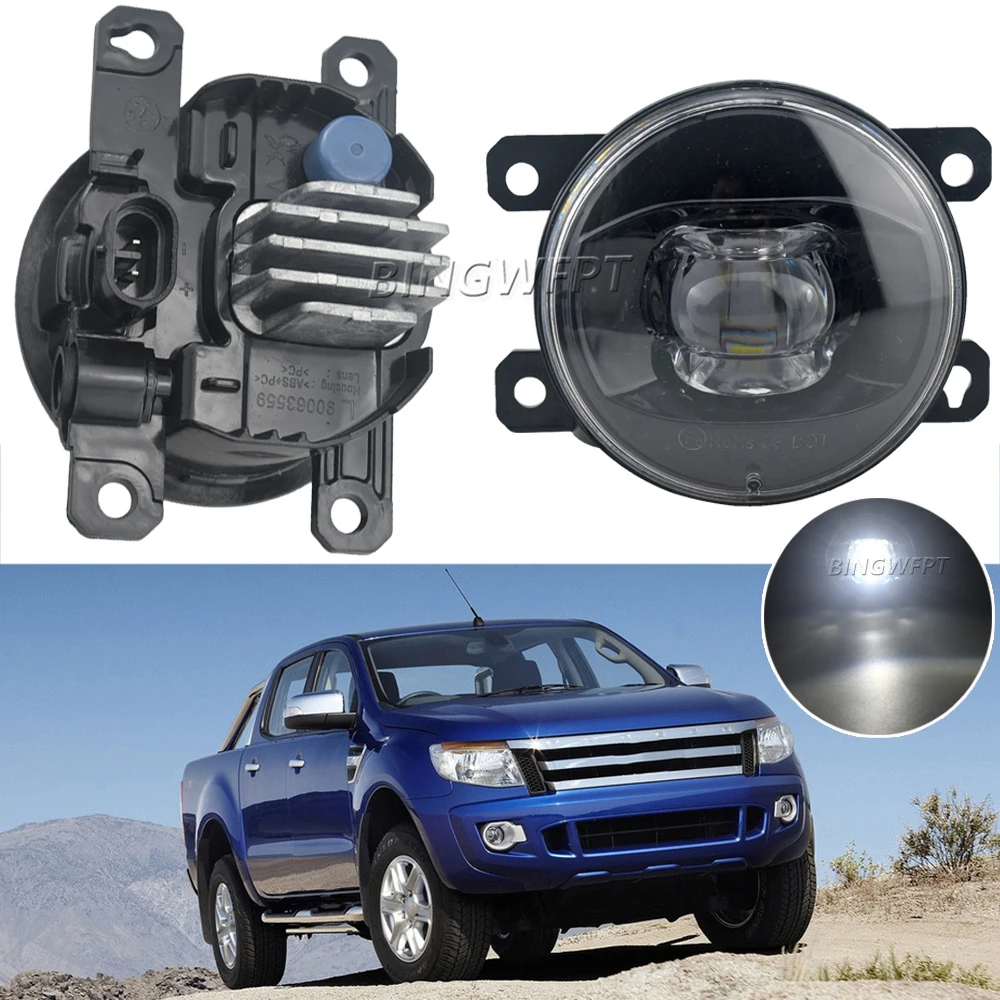 

Fog Light LED Fog Lights For Ford Ranger 2009 2010 2011 2012 2013 2014 2015 Fog Lamps Headlight