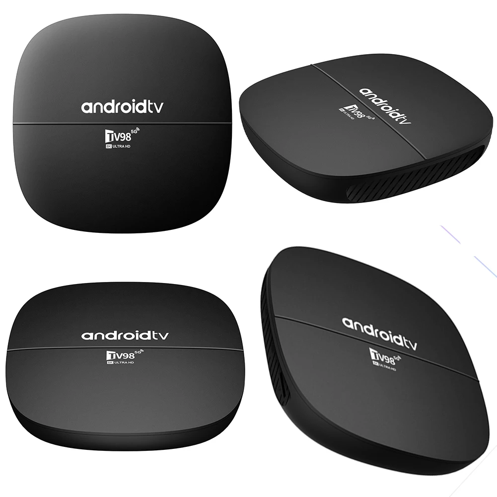 TV98 ATV Android 13.0 Media Player Dual WIFI BT4.0 4K HD TV Box 1GB 8GB/2GB 16GB Android TV Box Allwinner H313 Quad Core