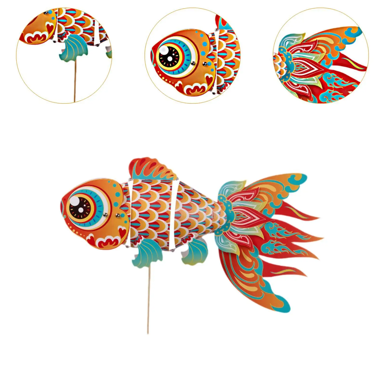 Lantern Making Material Handmade Ornament Handle Lantern Light Festival Decoration for Wedding Holiday Celebration Party Home