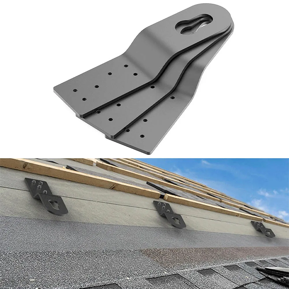 

3Pcs Roof Safety Anchor Buckle Metal Roof Anchor Used For Wooden Frame Buildings Safety Ropes And Other Fall