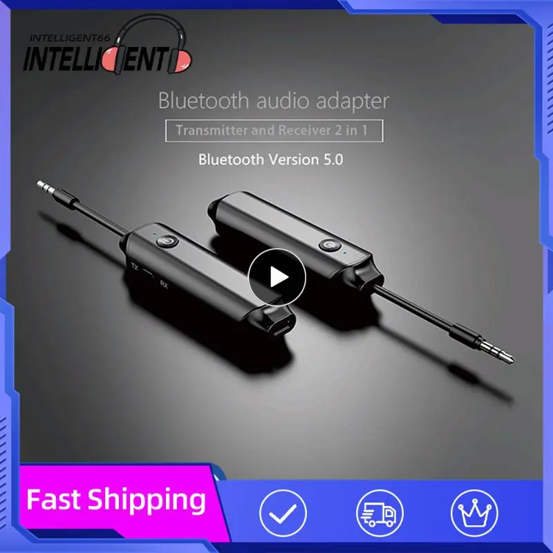 Aux 3.5mm Jack Audio Receptor Practical Auto Matchcompatible Widely Compatibility Noise Reduction Two In One Universal Adapter