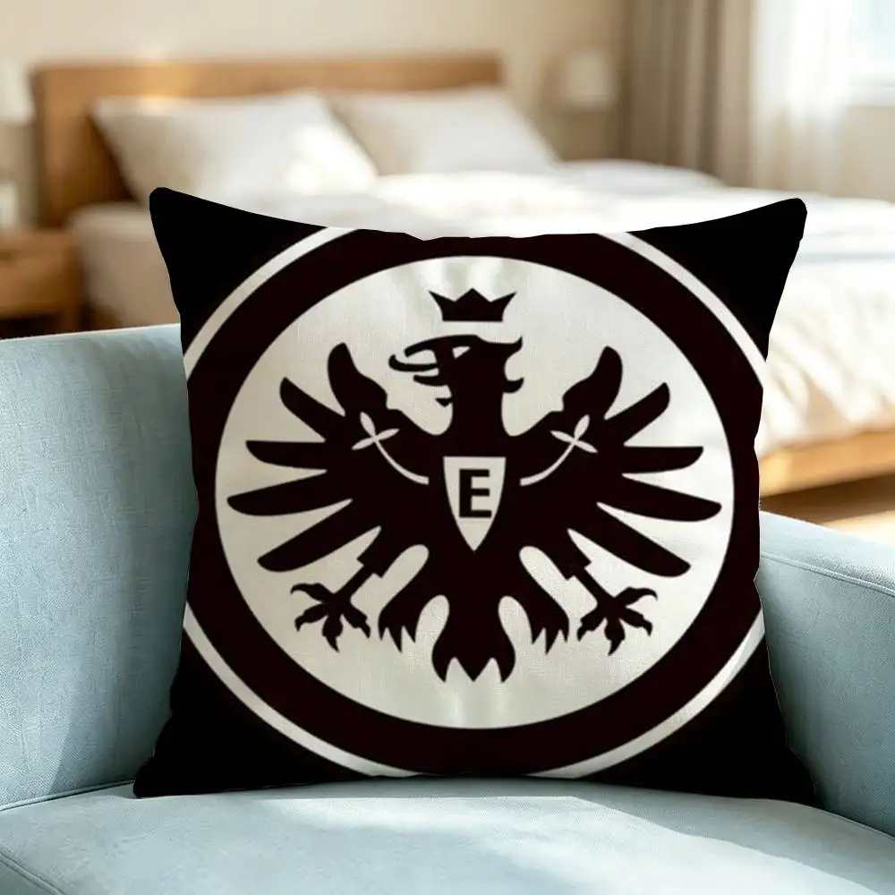 Eintracht F-Frankfurt F-Famous  Pillow Case Square Double-Sided Sofa Cushion Cover Bedroom Bedside Pillow Gift