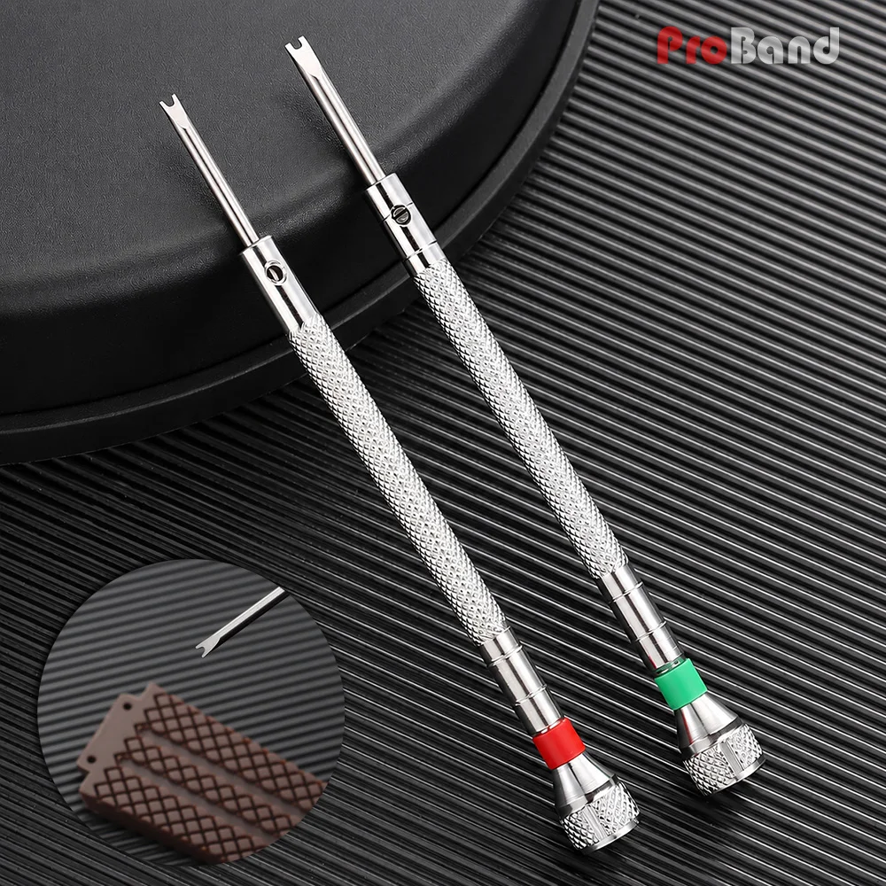 U-Shaped Repair Tool Stainless Steel Screwdriver for Hublot Watch Case Watchband Buckle Screws Driver Tools Metal Accessories