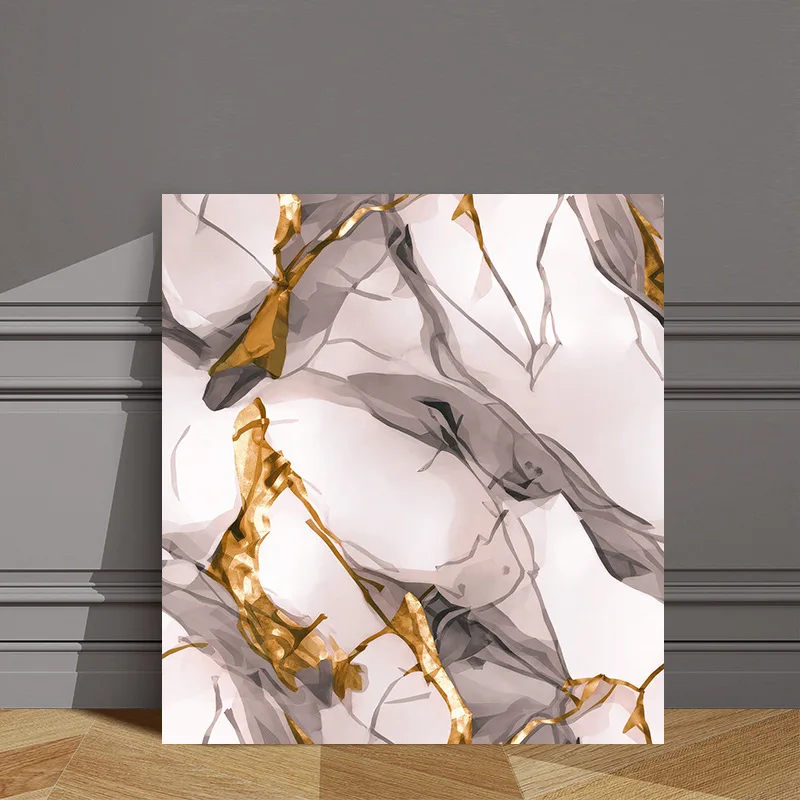 30x30cm Luxury Marble Wall Panels 12pcs, Self-Adhesive Waterproof Backsplash for Countertops - Blush Blue Home Upgrade