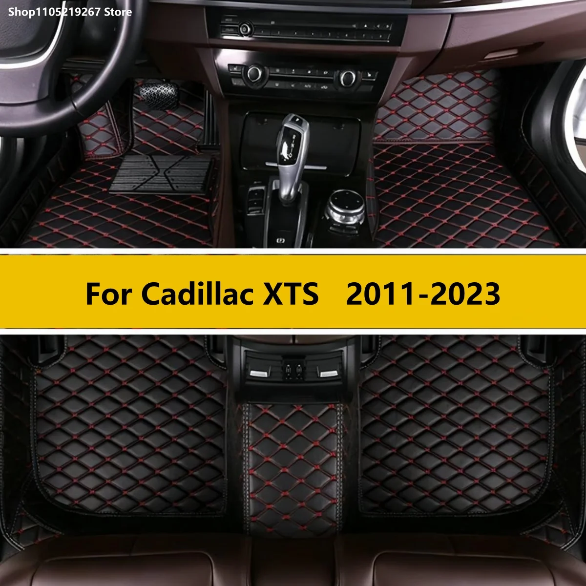 

Custom Car Floor Mats For Cadillac XTS 2011-2023 Auto Carpets Foot Coche Accessorie