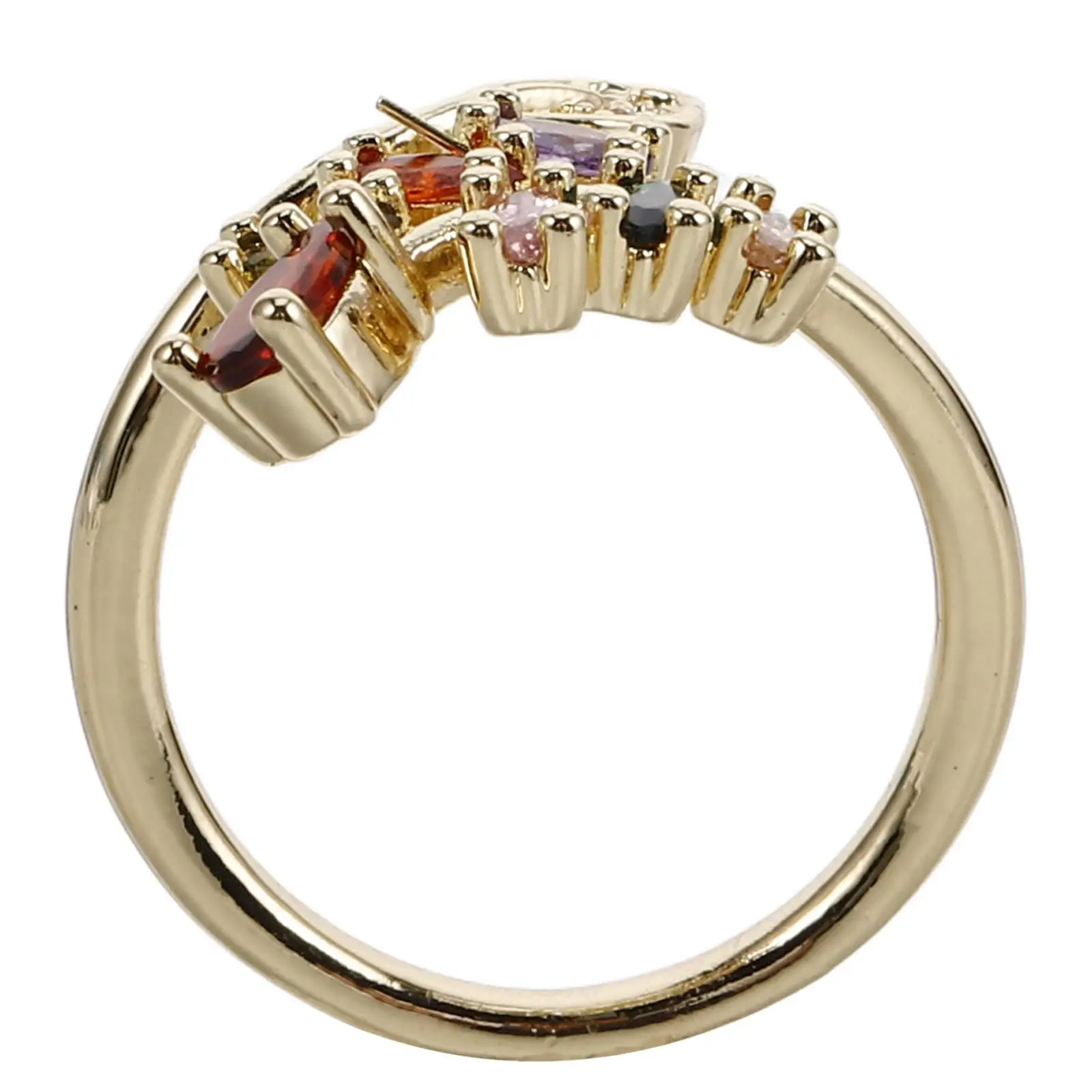 Geometric Ring Accessories Women Men Adjustable Flower Leaf Rings Minimalist Jewelry Toe Rings Matching Autumn