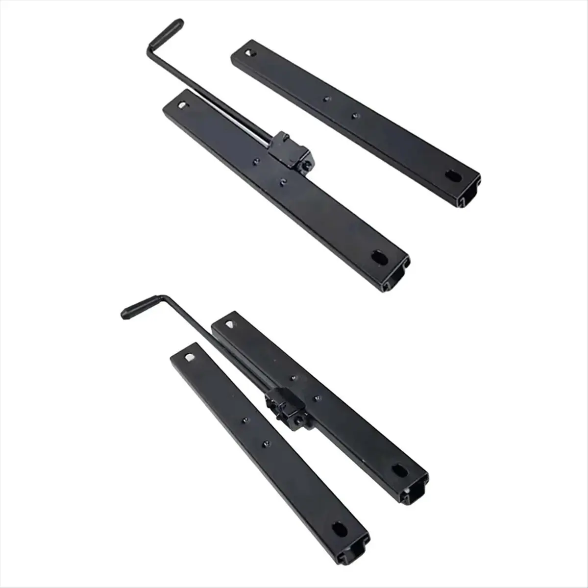 Super Sale Single Lock Car Seat Slide Rail High Strength Adjustable Seat Slide Rail Assembly Kit for Loader Forklift Tractor B