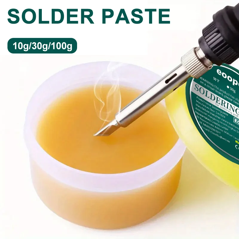 

Soldering Paste Solder Flux Lead-free Easy to Soldering for Soldering SMD BGA IC PCB LED Soldering Repair Welding Components