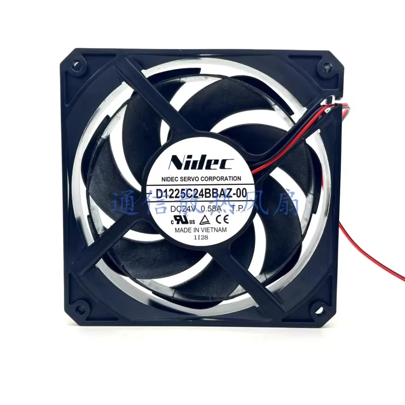 

HTS для Nidec D1225C24BBAZ-00 120x25 мм 24 В постоянного тока 0,58 А 12 см вентилятор инвертора 1 шт.