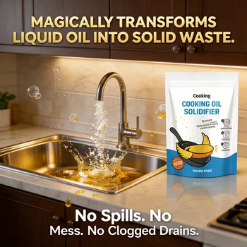 Cooking Oil Solidifier Powder for Used Oil 5