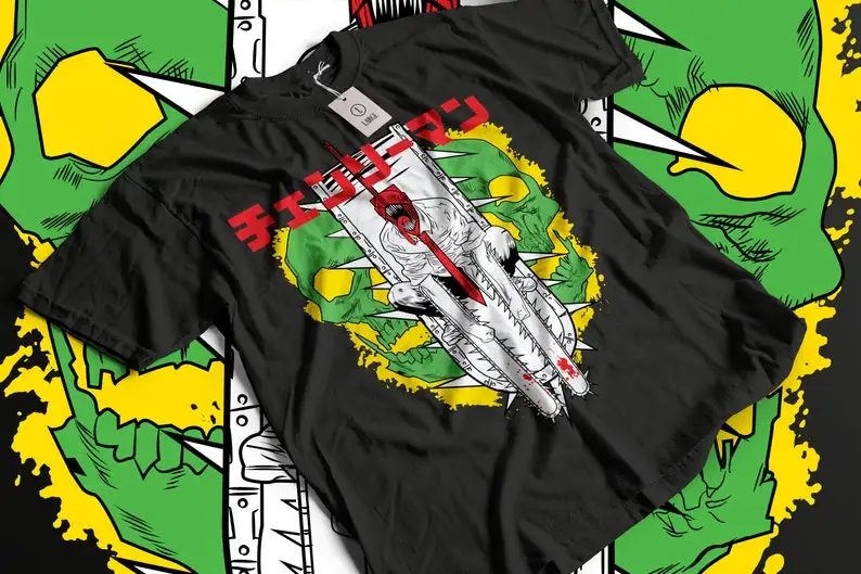 

Anime retro T-shirt, 100% cotton, all sizes for men and women Comic lovers