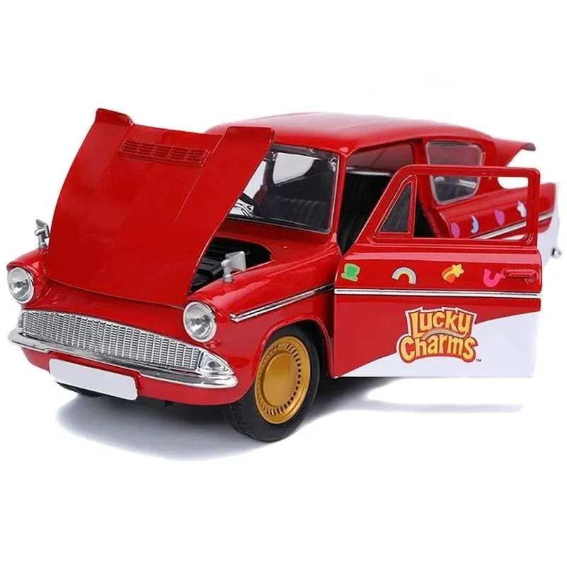 Jada 1:24 1959 Ford Anglia Diecast Metal Model Car Alloy Toy Car For Kids Crafts Decoration Gift Collection J225