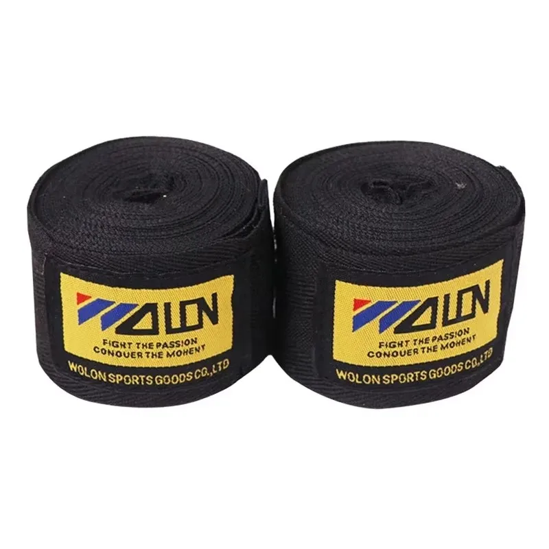 2 Rolls/Set 1.5m 3m Cotton Boxing Bandage Sports Strap For Sanda Kick Boxing MMA Hand Gloves Wraps Belt Sports Wraps Bandage