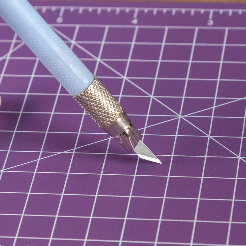 3 قطعة/المجموعة A5 قطع الوسادة سمك 3 مللي متر DIY قطع حصيرة مجموعة مقياس الوسادة مع حاكم Knifetool ورقة قطع الفن نحت لوحة صنع