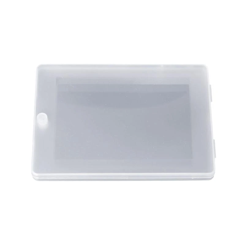 97QC Plastic rectangular transparente transparente almacenamiento almacenamiento recolección contenedores contenedores