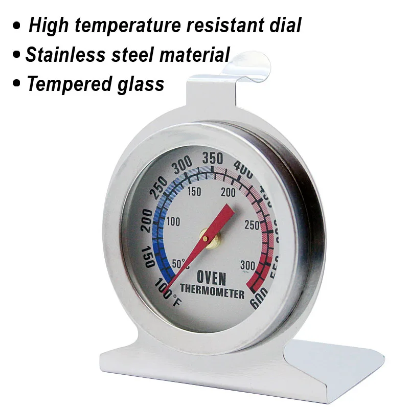 Hot selling oven Thermometer BBQ Baking 2-Inch Dial Classic Series  Stainless Steel  kitchen thermometer