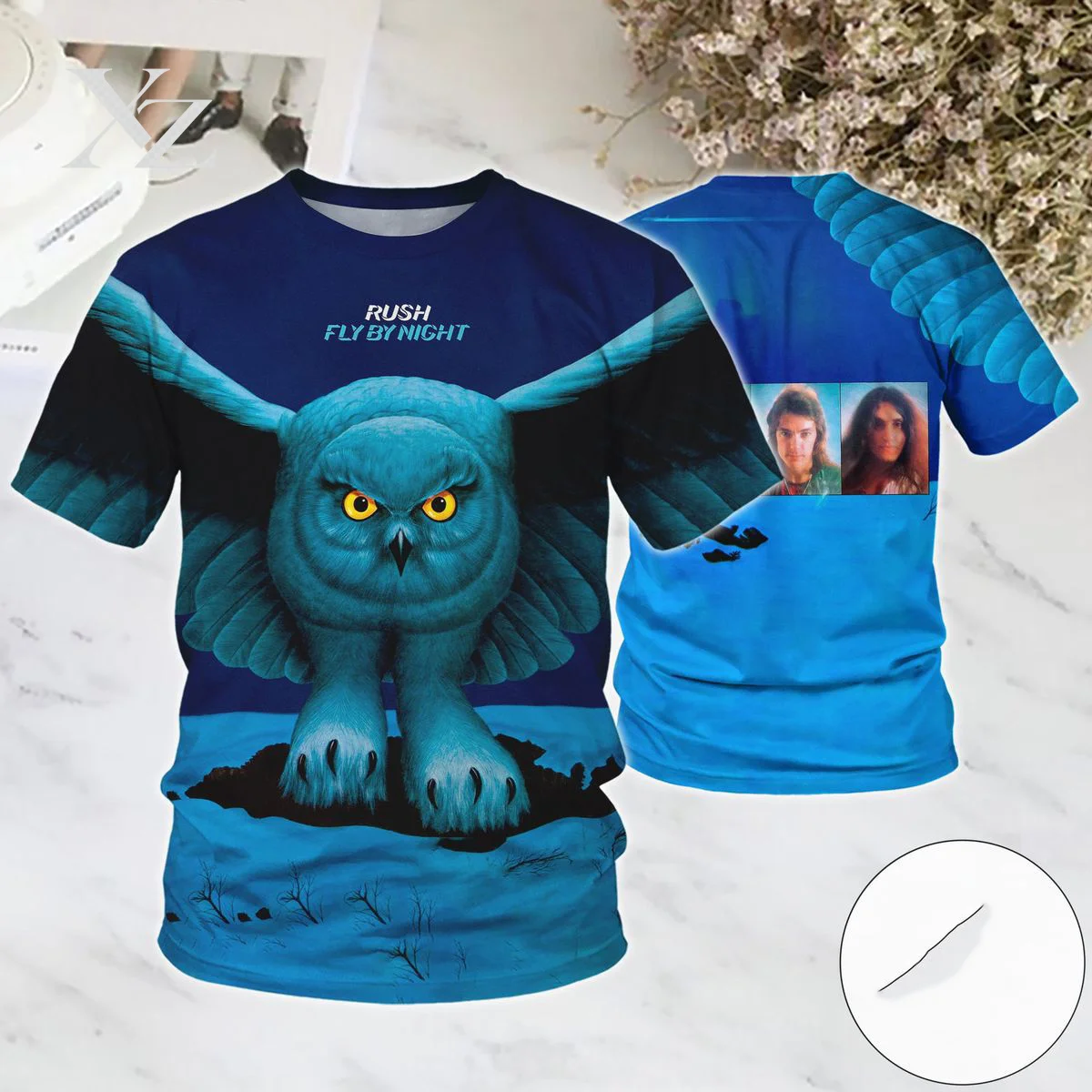 Hot Sale 3D Print T-Shirts Rock Rush Album Summer New Men Women Hip Hop Trend Short Sleeve Tee Street Casual Oversized Y2K Top