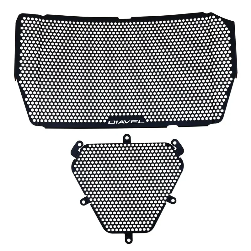 Motorcycle Accessories Radiator Grille Guard Cover Protector For DUCATI DIAVEL 1260 Diavel 1260S 2019-2023