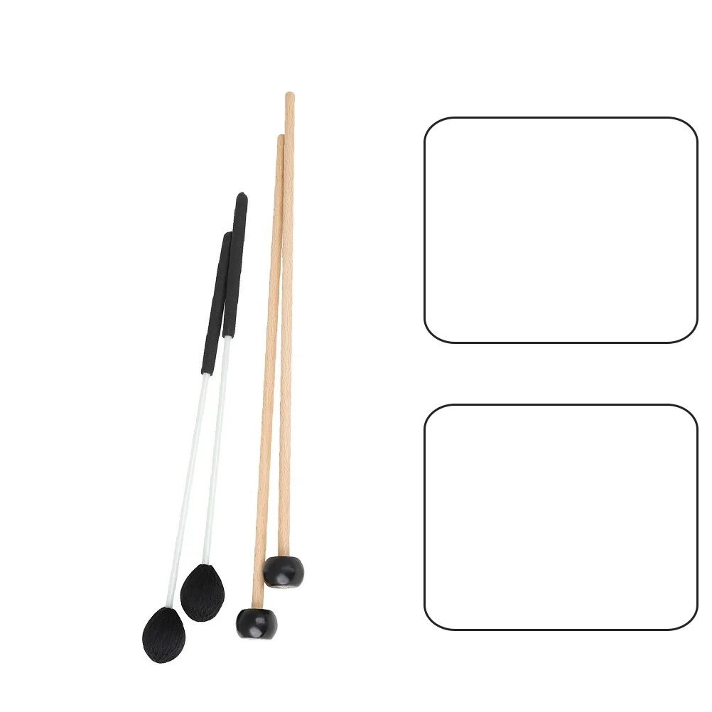 

2 Pairs Marimba Hammer Instrument Accessory Mallets Percussion Accessories Widely Loved Xylophone Abs Beginner