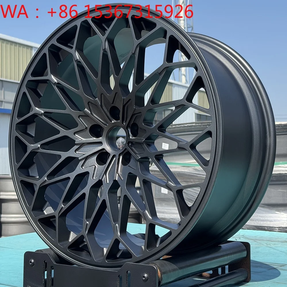 22x10 ET-25 Deep Dish Lip Forged Monoblock Alloy Wheel Rims 6061-T6 5x112 5x114.3 Custom Sport Passenger Car Wheels