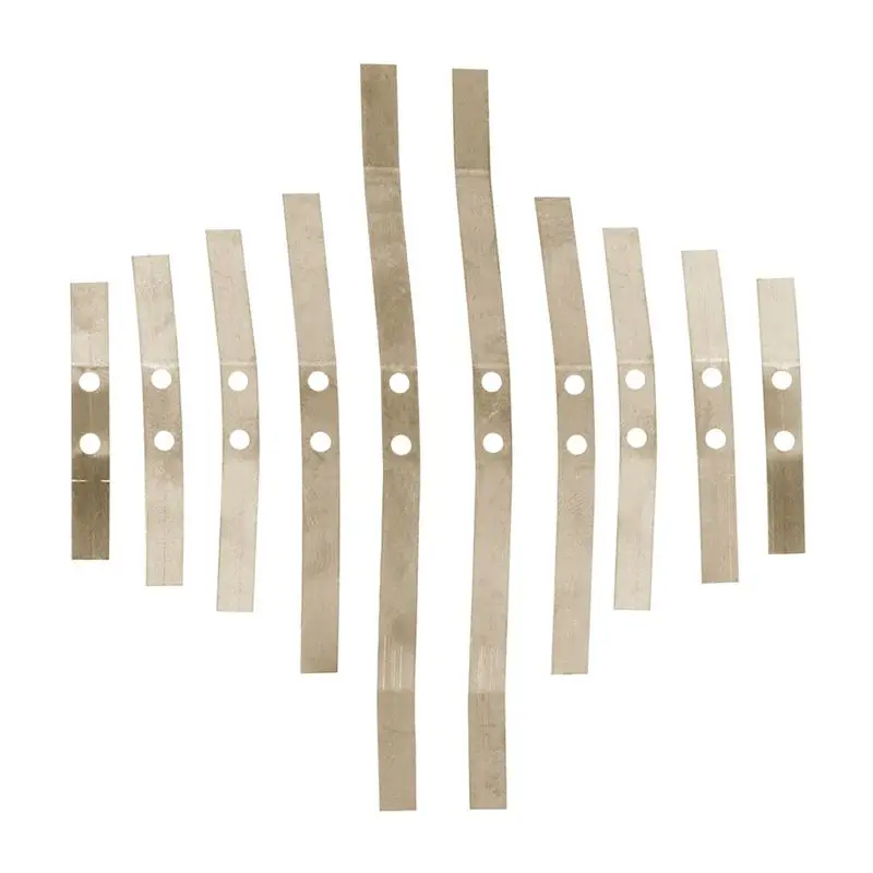 Juego de suspensión de resortes de hoja de acero con absorción de impactos ABKQ-2 para WPL B1 B14 B24 B16 B36 1/16, piezas de mejora y accesorios para camiones y coches RC