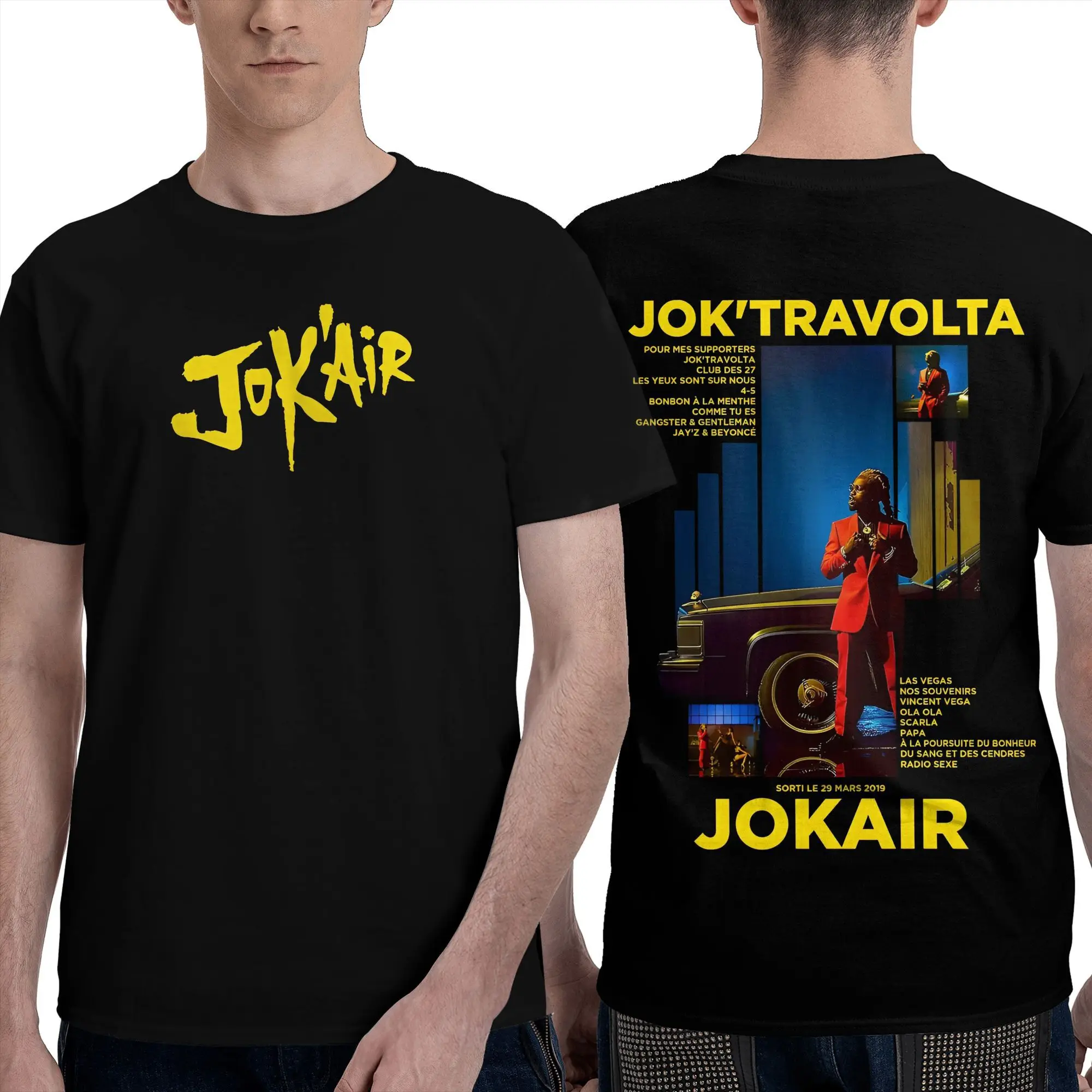 

jok travolta jokair T Shirts Men's 100% Cotton Funny T-Shirt O Neck Tee Shirt Short Sleeve Clothing Plus Size