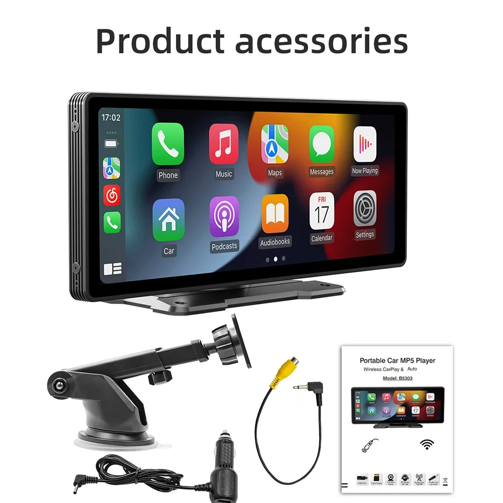 

FM BT Автомобильный радиоприемник AN Auto с сенсорным экраном поддерживает проводный и беспроводной голосовой помощник, разрешение 1600x600, версия BT 5.0