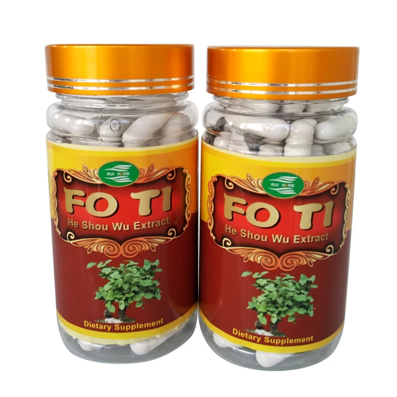 

1Bottle 90pcs, He Shou Wu Extract Fo-ti Root Extract Capsules