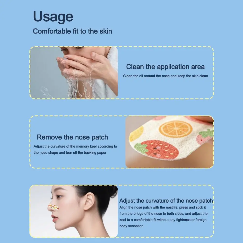 5/10Pcs Adjustable Nose Sculptor Reusable Cartoon Nose Up Lifting Tape Nose Shaping Sticker