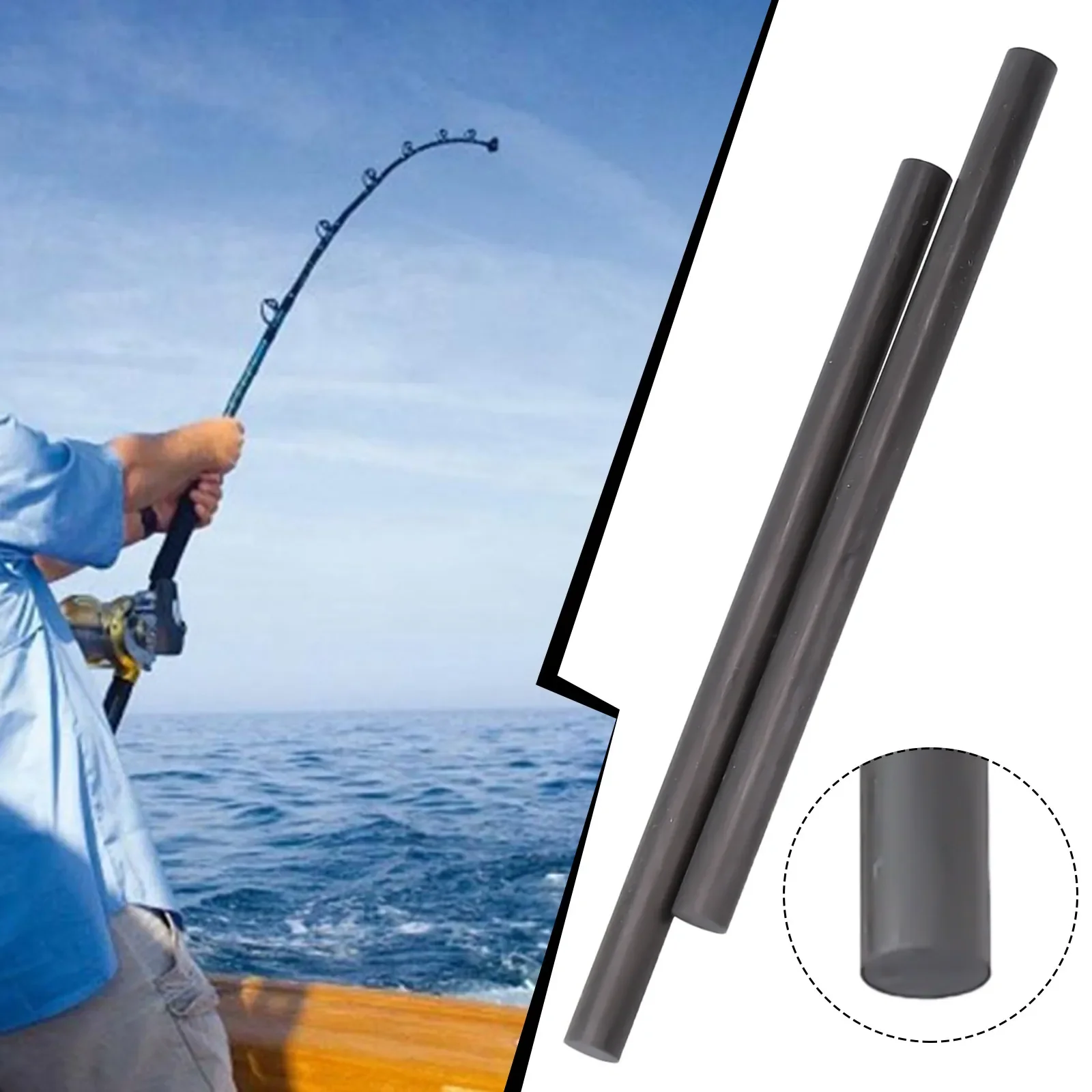 Essential Toolset for Fishermen Carbon Fiber Repair Kit to Bring Your For Broken Poles Back to Life in Minutes