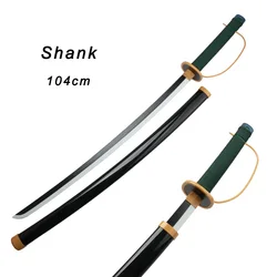 Roronoa Zoro Katana Shanks Sowrd Anime Cosplay Kozuki Toki shilauo armas juguete, accesorios de escenario, 104cm / 41in