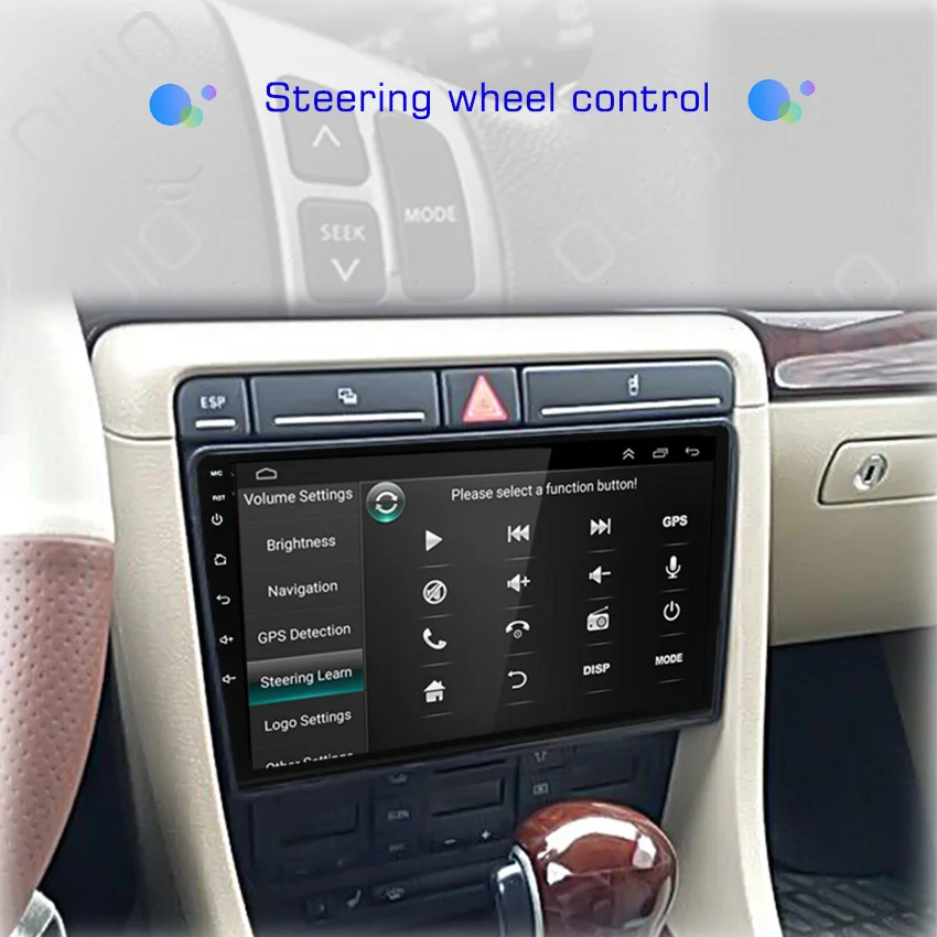 Android 15 Carplay Android Auto Car Radio Multimedia Player For Audi A4 2 3 B6 B7 S4 RS4 2000-2009 Auto radio Stereo 2K Screen