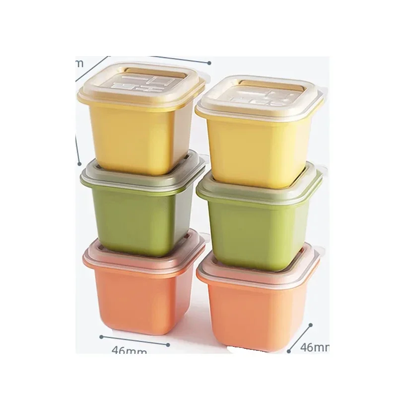 Ice Cube Maker with Stick Summer Individually Portioned Storage Box Reusable Cube Mould with Lid Ice Maker Kitchen Tools